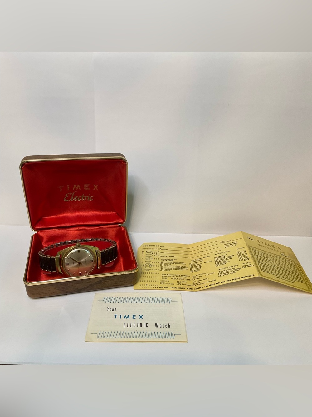 Timex Electric Vintage 1969 men’s wristwatch great condition